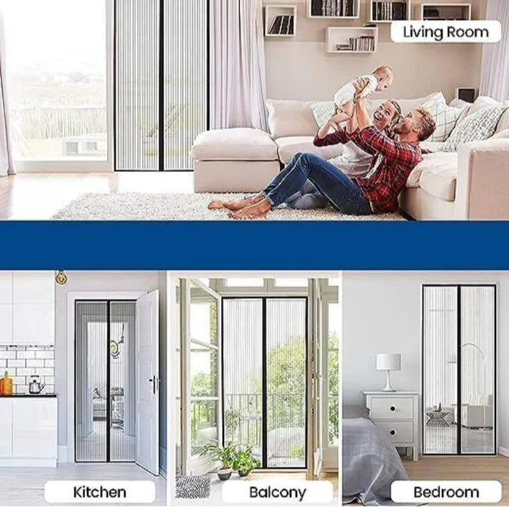 Magnetic Mosquito Screen Door