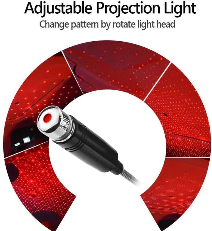 πππ π ππ²π π ππΏπ²π² LuxuryLightβ’ | USB Car Roof Star Light Mini Projector